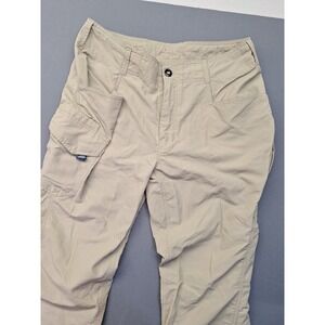 AFTCO Gamma Ray Pants Mens 32x33 Outdoor Fishing Utility Cargo Lightweight Nylon